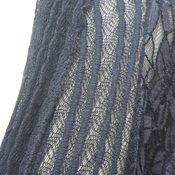 This and That Blue Multi-lace Long Duster, XL - Picture 2 of 9